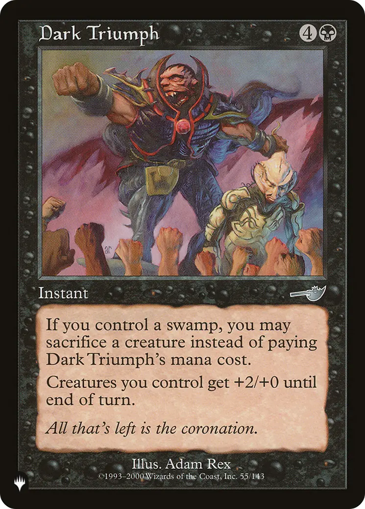 Dark Triumph [The List] 1