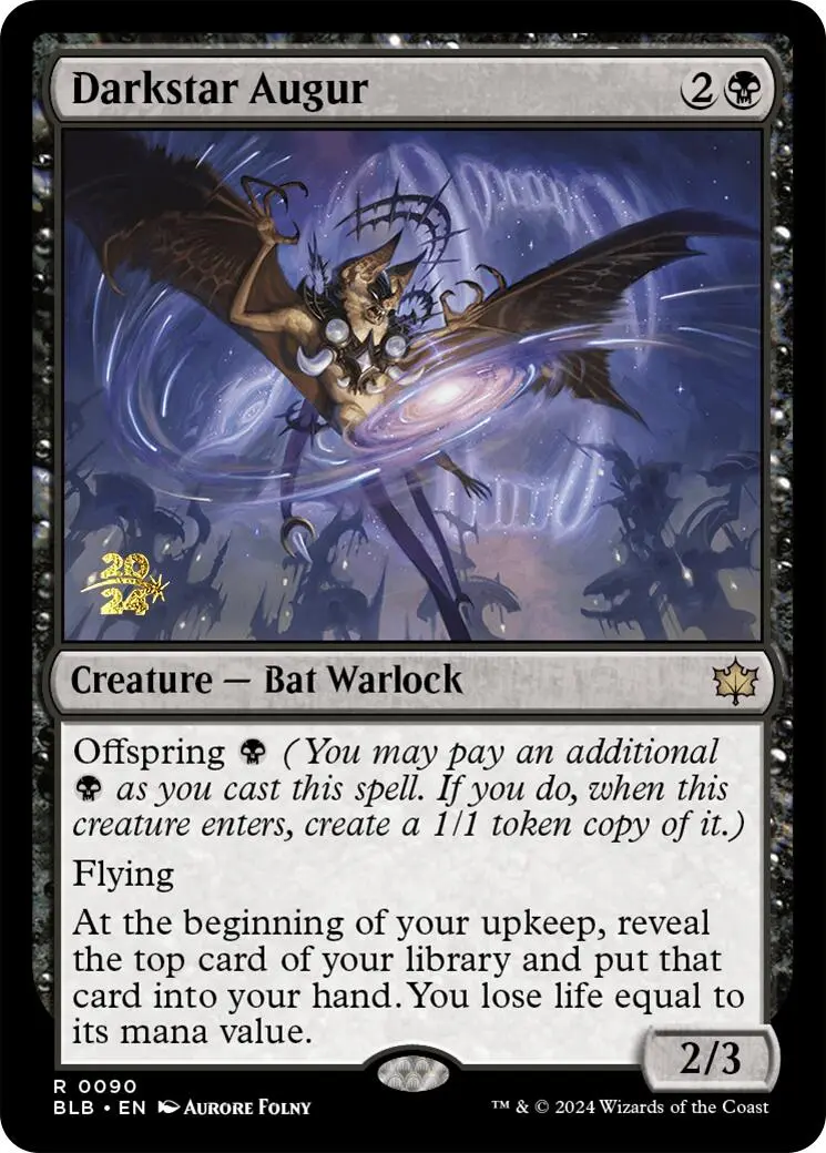 Darkstar Augur [Bloomburrow Prerelease Promos] 1