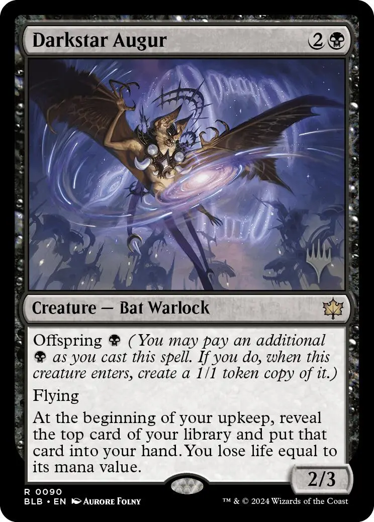 Darkstar Augur (Promo Pack) [Bloomburrow Promos] 1