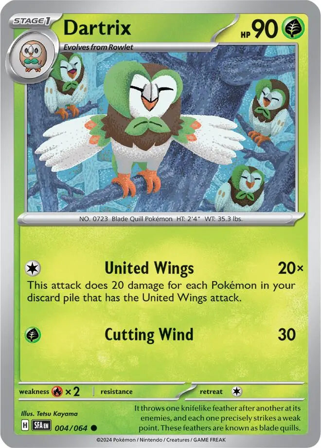 Dartrix (004/064) [Scarlet & Violet: Shrouded Fable] 1