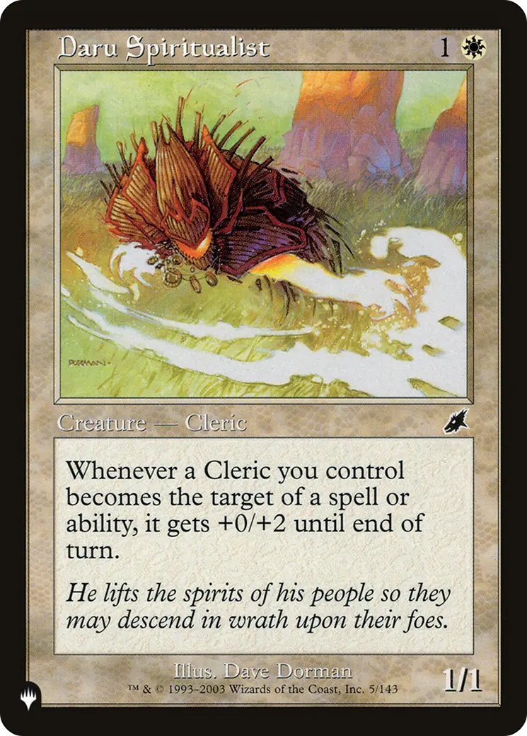 Daru Spiritualist [The List] 1