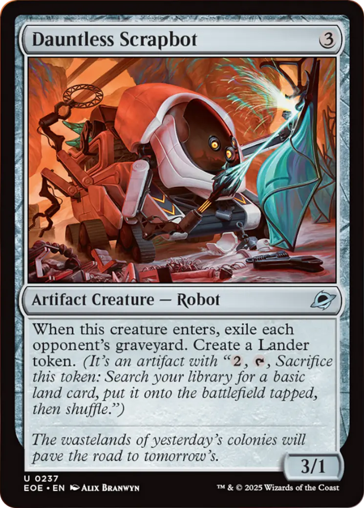 Dauntless Scrapbot [Edge Of Eternities] 1