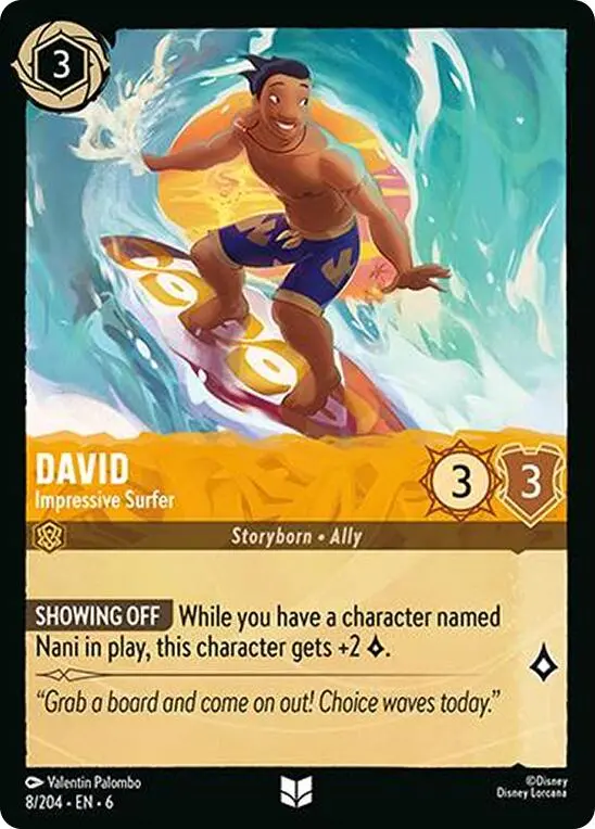 David - Impressive Surfer (8/204) [Azurite Sea] 1