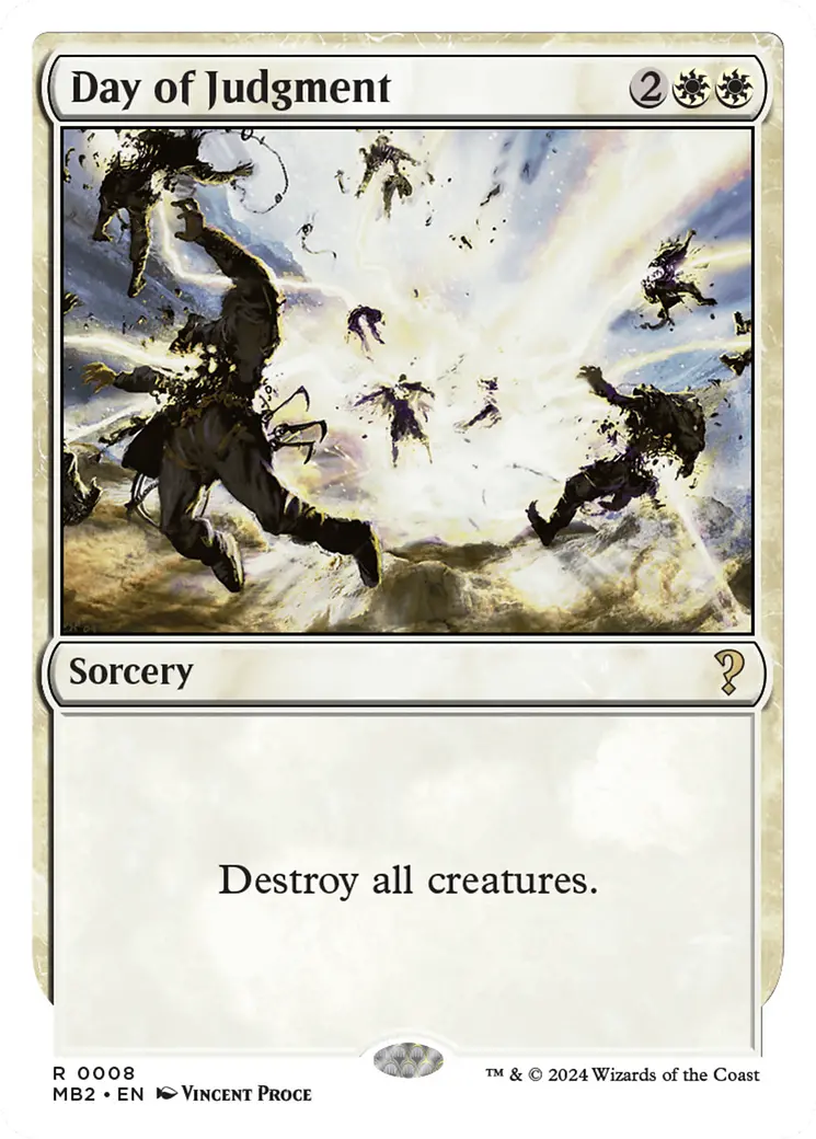 Day Of Judgment (White Border) [Mystery Booster 2] 1
