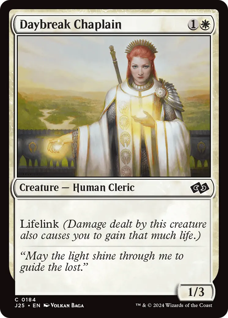 Daybreak Chaplain [Foundations Jumpstart] 1