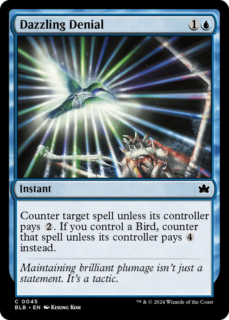 Dazzling Denial [Bloomburrow] 1