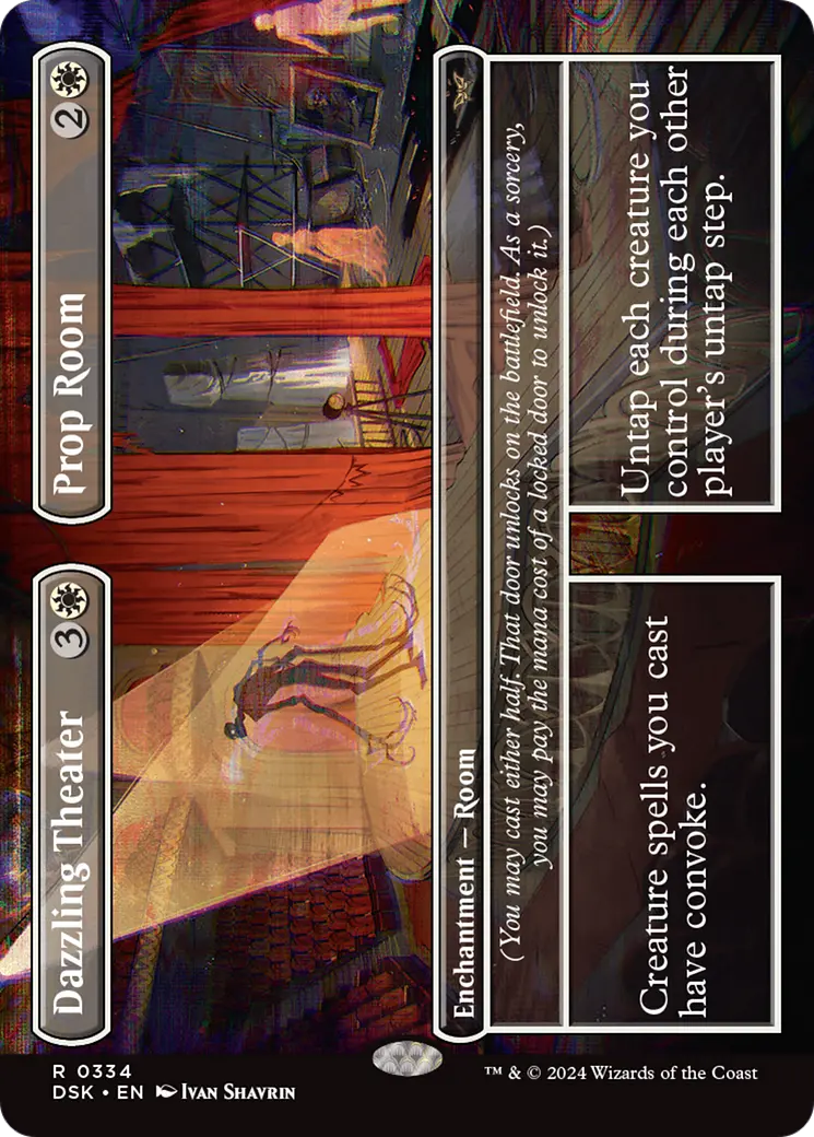 Dazzling Theater // Prop Room (Borderless) [Duskmourn: House Of Horror] 1