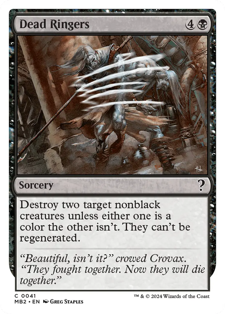 Dead Ringers (White Border) [Mystery Booster 2] 1