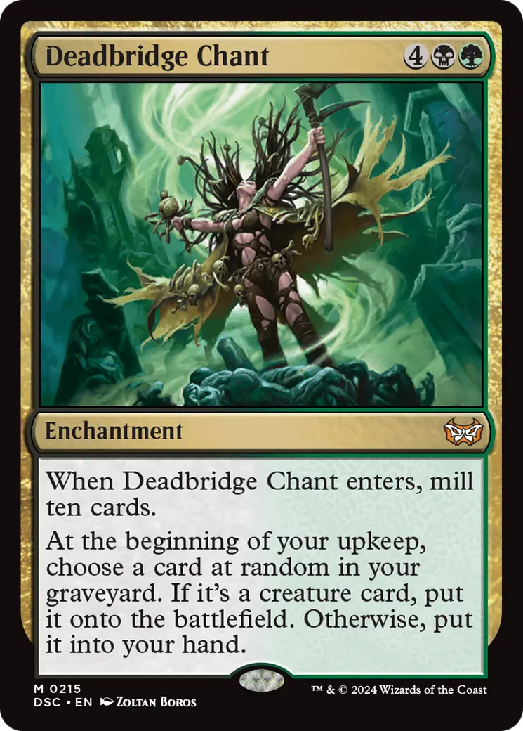 Deadbridge Chant [Duskmourn: House Of Horror Commander] 1