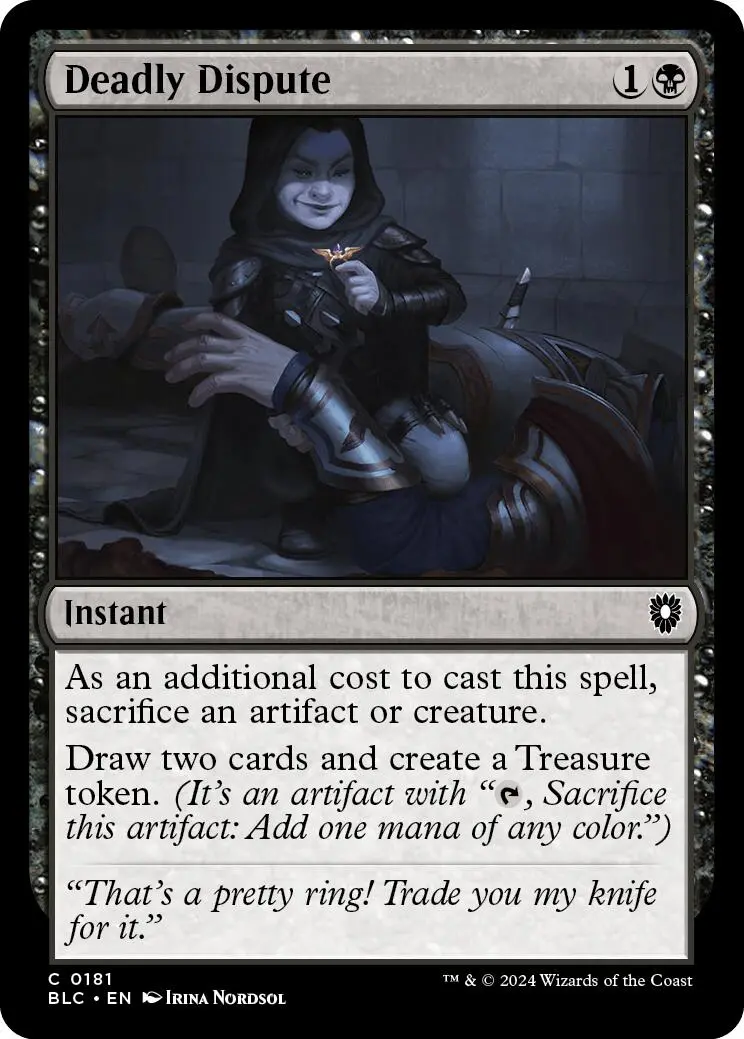 Deadly Dispute [Bloomburrow Commander] 1