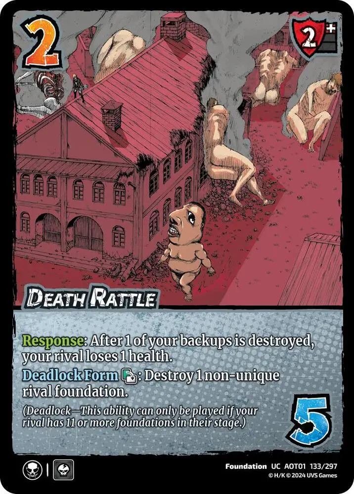 Death Rattle - Attack On Titan: Battle For Humanity (Aot1) 1