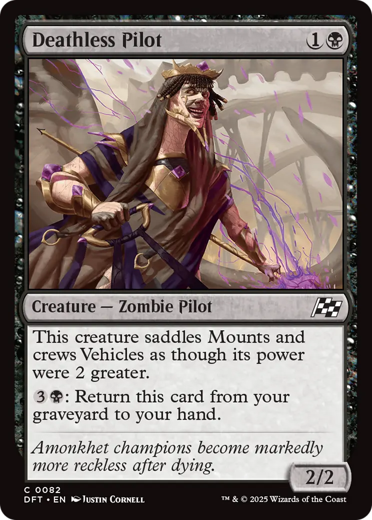 Deathless Pilot [Aetherdrift] 1