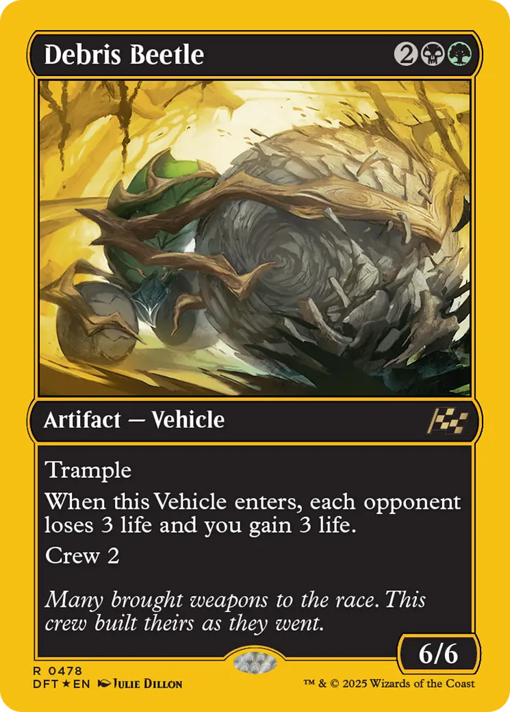 Debris Beetle (First-Place Foil) [Aetherdrift] 1