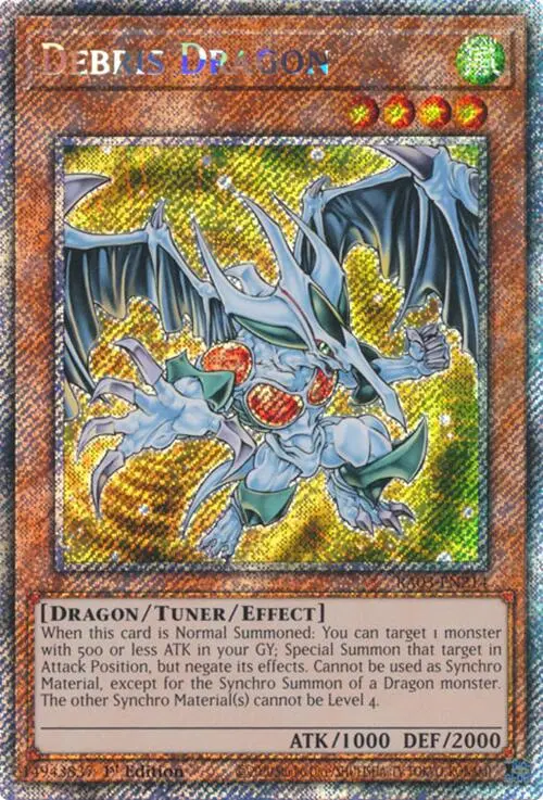 Debris Dragon (Platinum Secret Rare) [Ra03-En214] Platinum Secret Rare 1