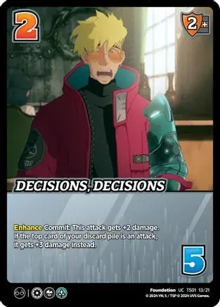 Decisions, Decisions 1