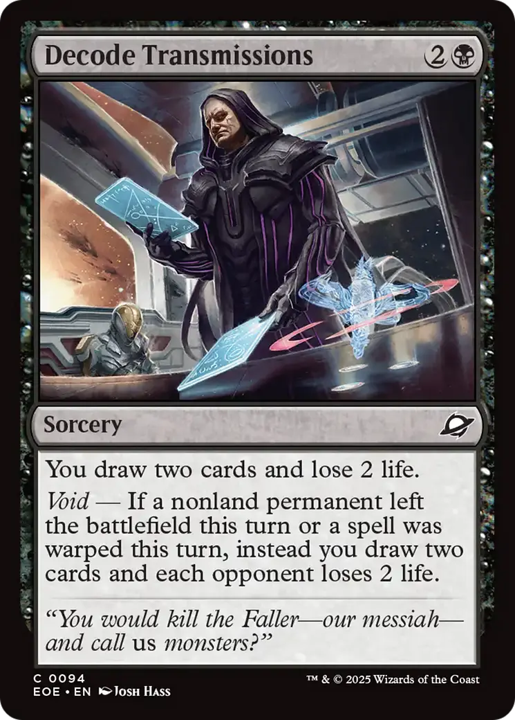 Decode Transmissions [Edge Of Eternities] 1