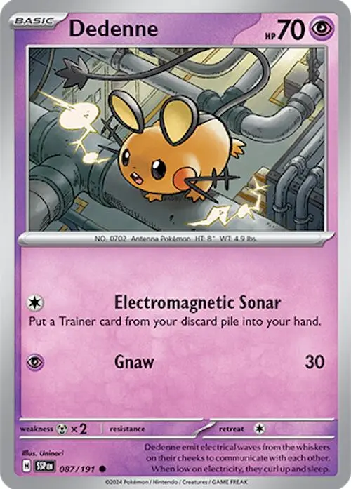 Dedenne (087/191) [Scarlet & Violet: Surging Sparks] 1