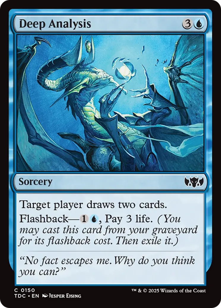 Deep Analysis [Tarkir: Dragonstorm Commander] 1