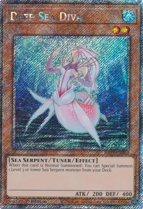 Deep Sea Diva (Platinum Secret Rare) [Ra03-En004] Platinum Secret Rare 1