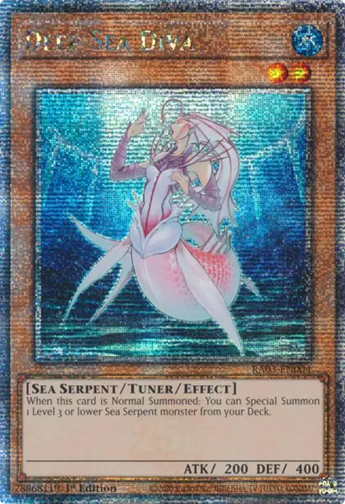 Deep Sea Diva (Quarter Century Secret Rare) [Ra03-En004] Quarter Century Secret Rare 1