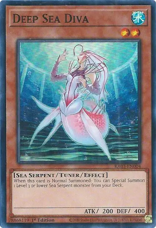 Deep Sea Diva [Ra03-En004] Super Rare 1