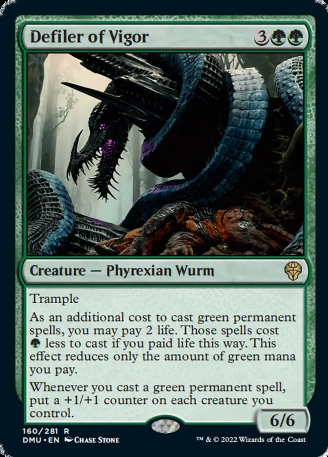 Defiler Of Vigor [Dominaria United] 1