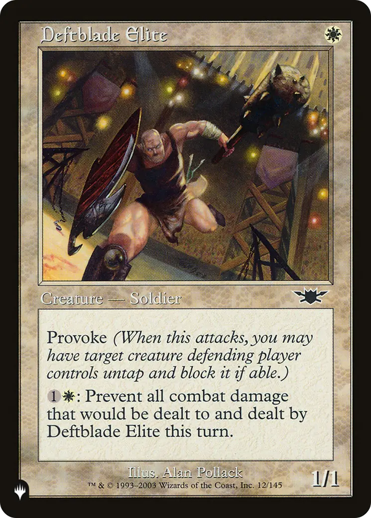 Deftblade Elite [The List] 1