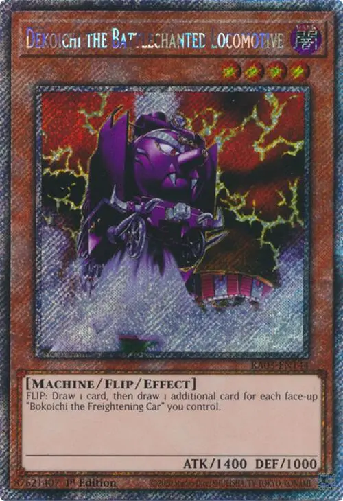 Dekoichi The Battlechanted Locomotive (Platinum Secret Rare) [Ra03-En144] Platinum Secret Rare 1