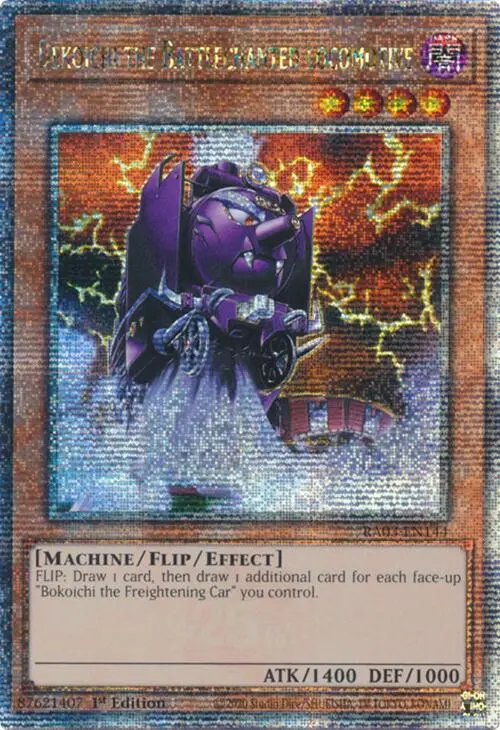 Dekoichi The Battlechanted Locomotive (Quarter Century Secret Rare) [Ra03-En144] Quarter Century Secret Rare 1