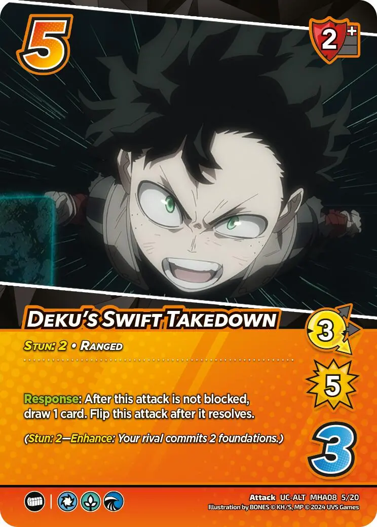 Deku's Swift Takedown (Alternate Art) [Challenger Series: My Hero Academia - Dark Hero Arc] 1