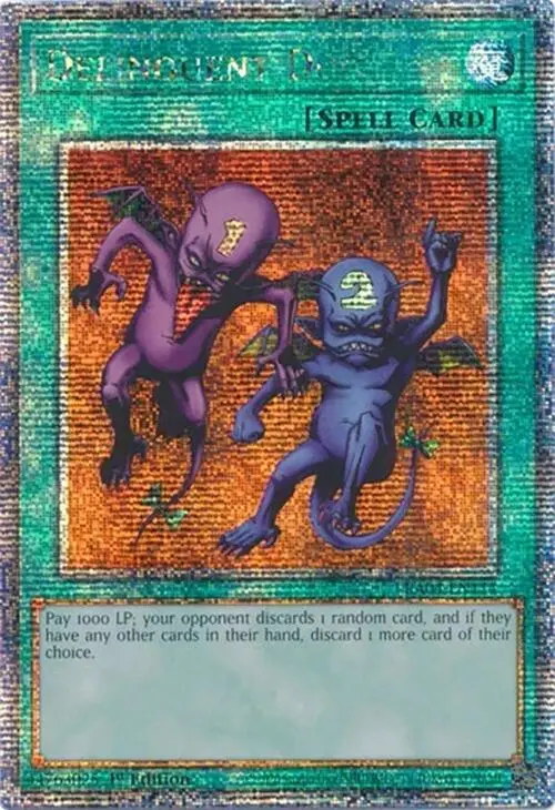 Delinquent Duo [Ra04-En114] Quarter Century Secret Rare 1