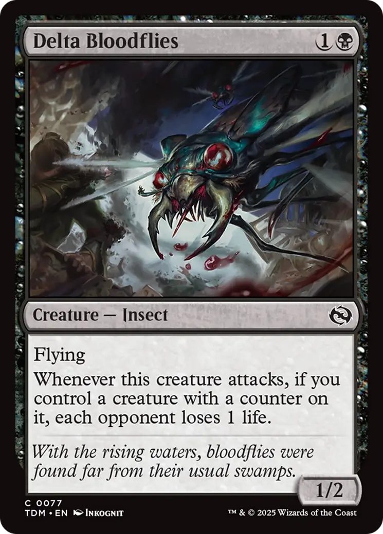 Delta Bloodflies [Tarkir: Dragonstorm] 1