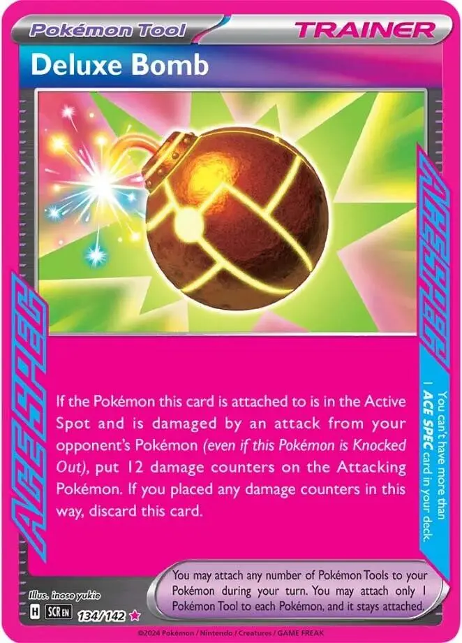 Deluxe Bomb (134/142) [Scarlet & Violet: Stellar Crown] 1