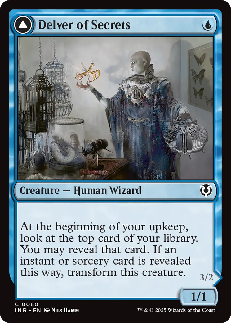 Delver Of Secrets // Insectile Aberration [Innistrad Remastered] 1