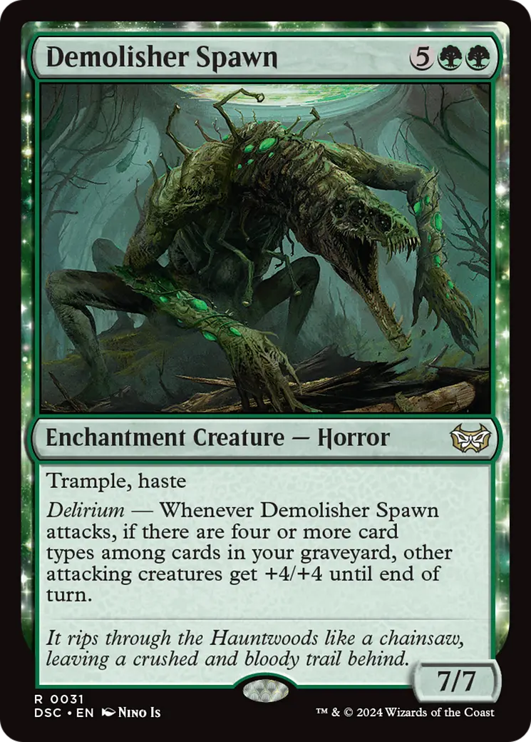 Demolisher Spawn [Duskmourn: House Of Horror Commander] 1
