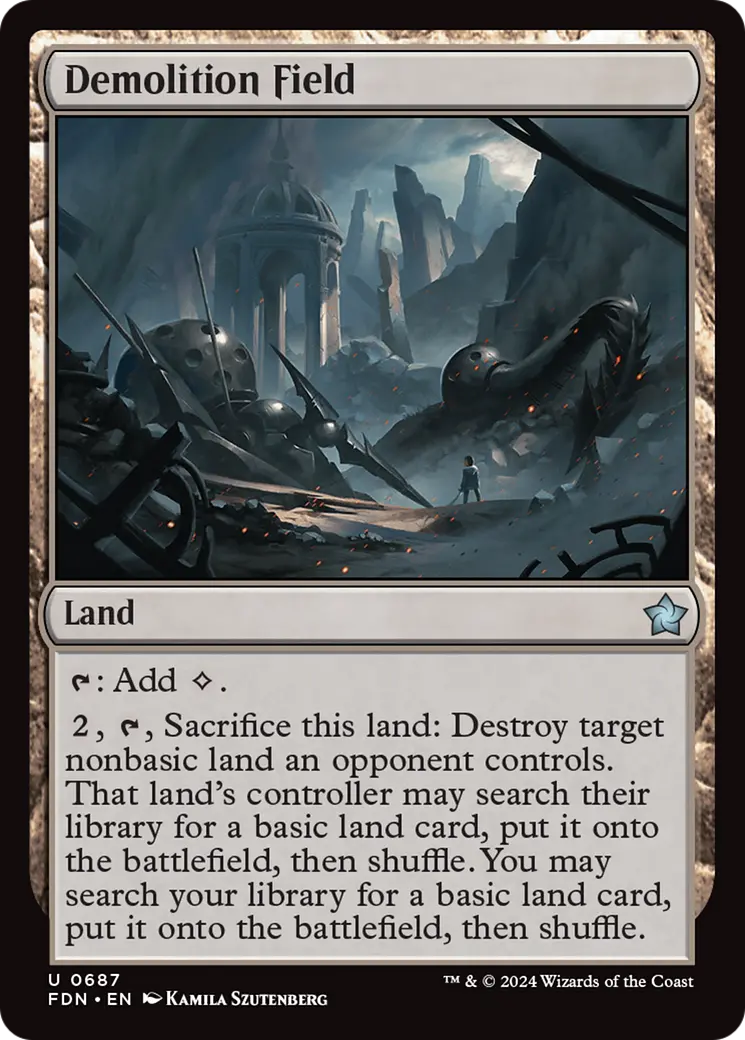 Demolition Field [Foundations] 1