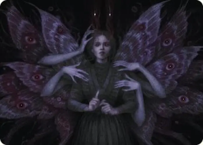 Demonic Counsel Art Card (7/54) [Duskmourn: House Of Horror Art Series] 1
