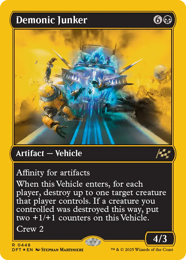 Demonic Junker (First-Place Foil) [Aetherdrift] 1