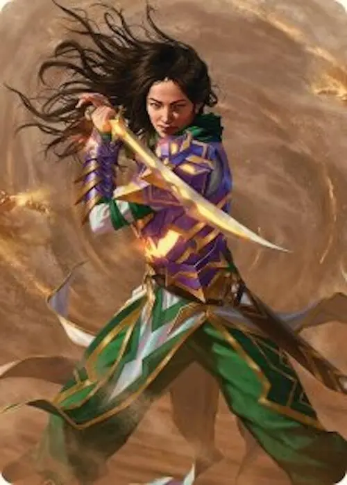 Descendant Of Storms Art Card (2/54) [Tarkir: Dragonstorm Art Series] 1