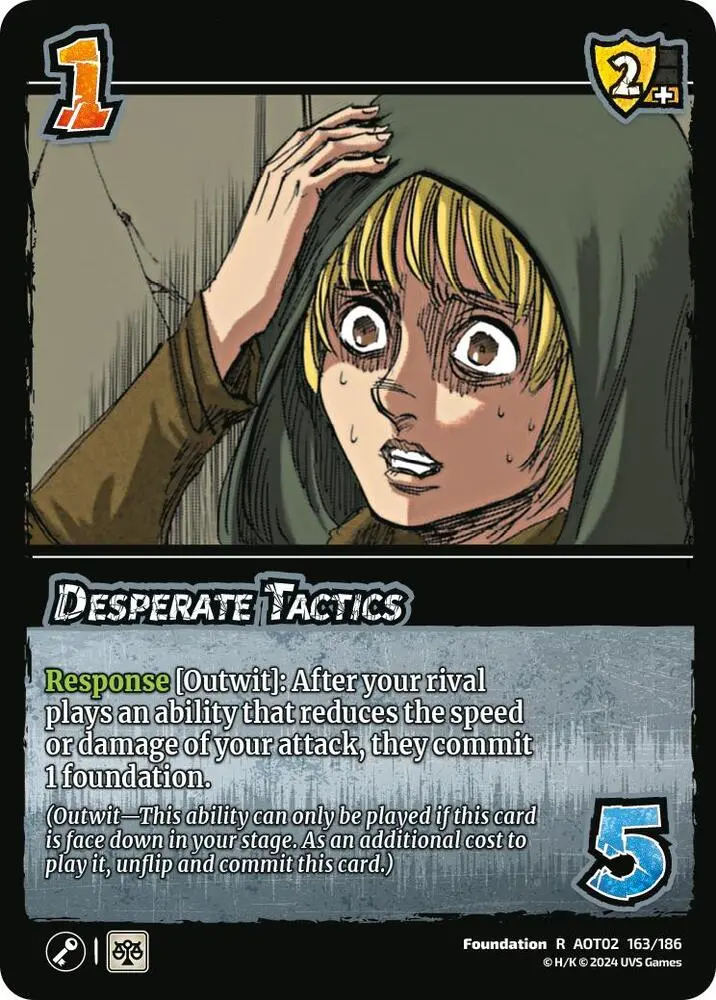 Desperate Tactics - Attack On Titan: Origins Of Power (Aot02) 1