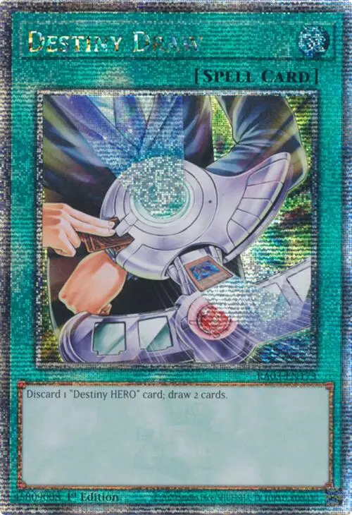 Destiny Draw (Quarter Century Secret Rare) [Ra03-En173] Quarter Century Secret Rare 1