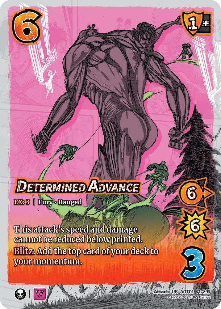 Determined Advance - Attack On Titan: Battle For Humanity (Aot1) 1