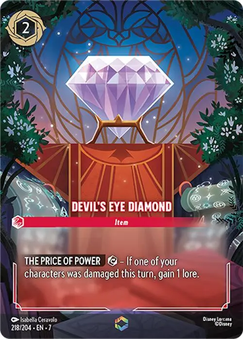 Devil's Eye Diamond (Enchanted) (218/204) [Archazia's Island] 1