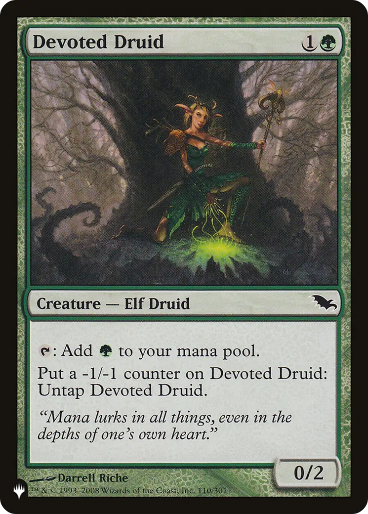 Devoted Druid (Shm) [The List] 1