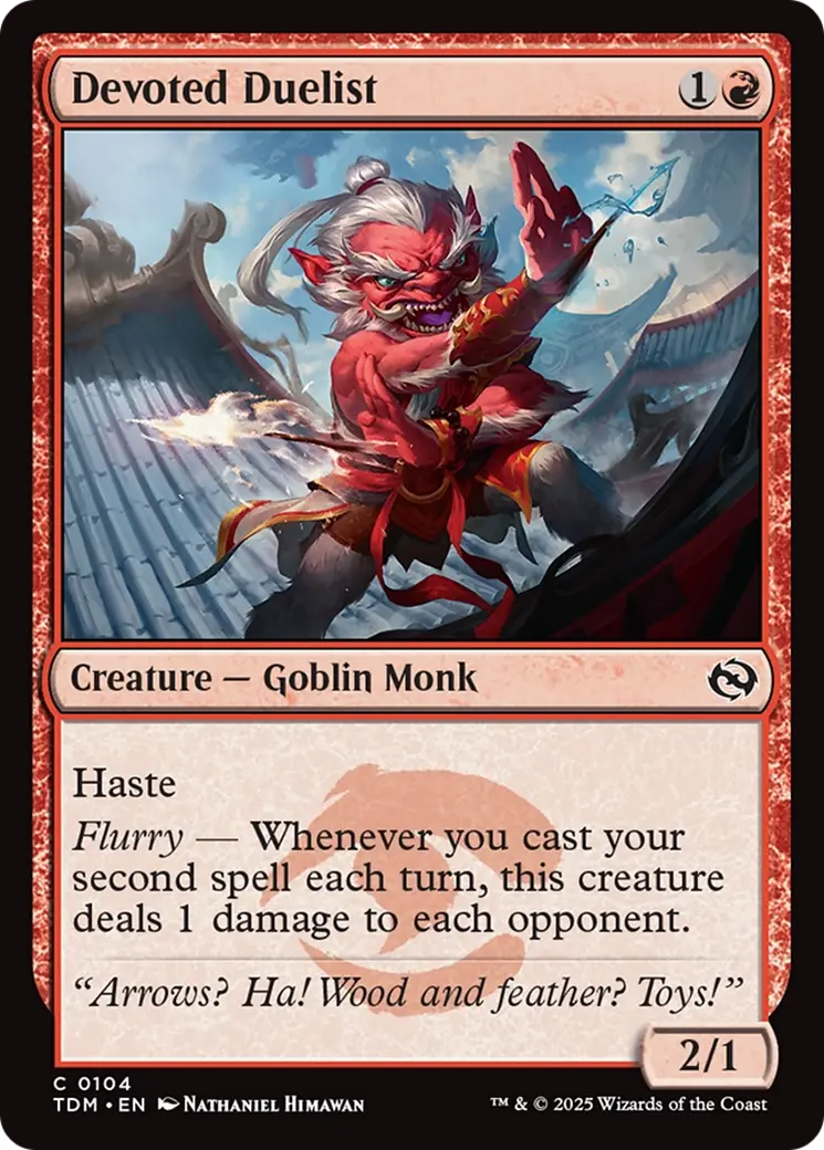 Devoted Duelist [Tarkir: Dragonstorm] 1