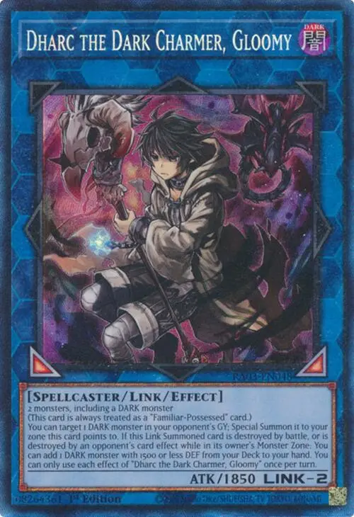 Dharc The Dark Charmer, Gloomy (Cr) [Ra03-En048] Prismatic Collector's Rare 1