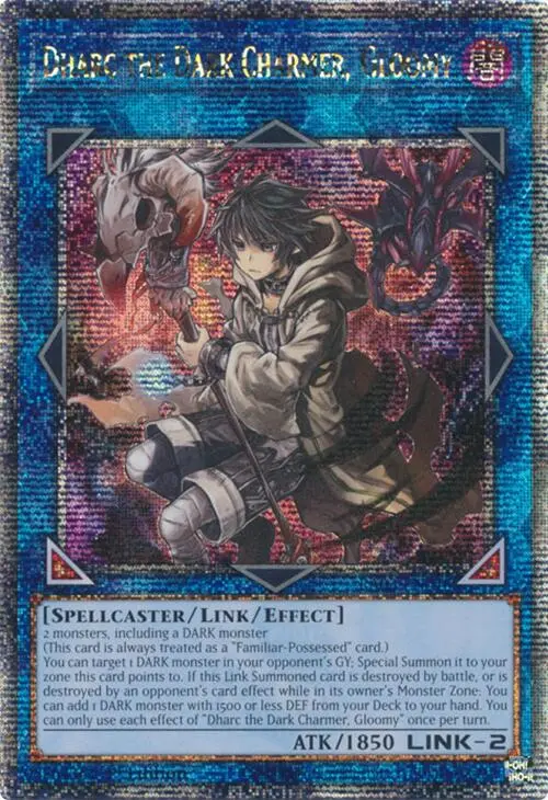 Dharc The Dark Charmer, Gloomy (Quarter Century Secret Rare) [Ra03-En048] Quarter Century Secret Rare 1
