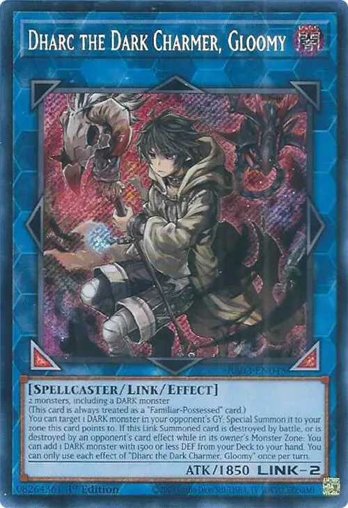 Dharc The Dark Charmer, Gloomy (Secret Rare) [Ra03-En048] Secret Rare 1