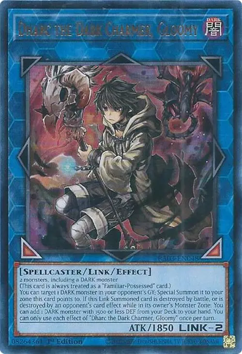 Dharc The Dark Charmer, Gloomy (Ur) [Ra03-En048] Ultra Rare 1