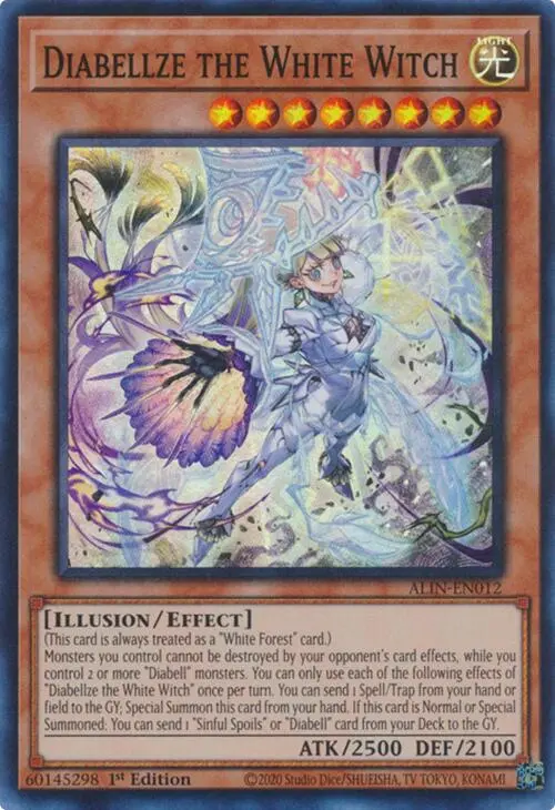 Diabellze The White Witch [Alin-En012] Super Rare 1